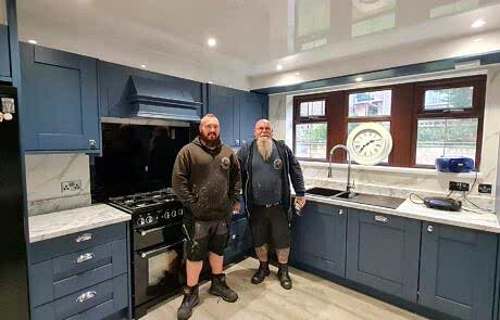 blue kitchen design 2